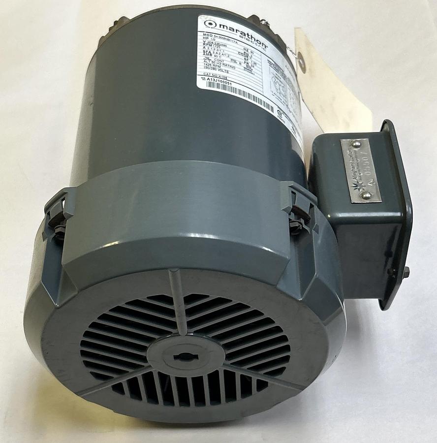 Used GE,5K35MNB117A,AC MOTOR 1/2HP 1725RPM 208-230/460V 3PH 56 FRAME