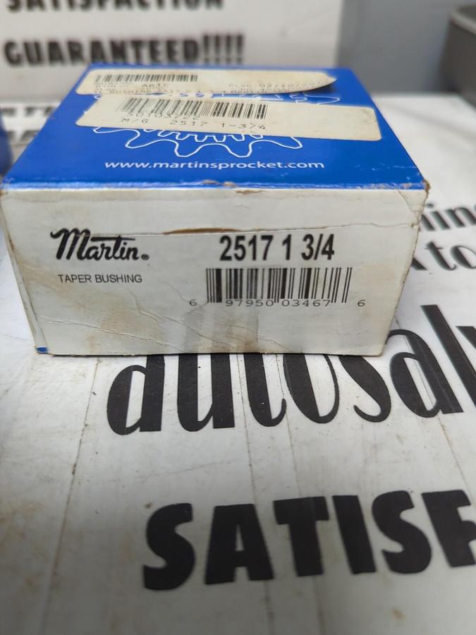 MARTIN,2517 1-3/4,TAPER BUSHINGS LOT OF 2 NOS