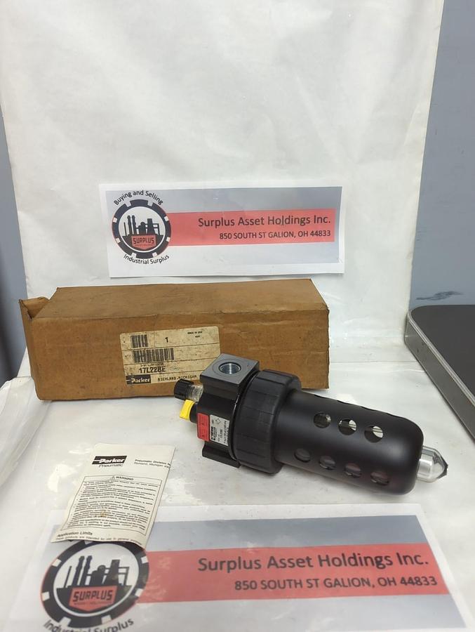 PARKER,17L22BE,3/8 INCH LUBRICATOR NOS