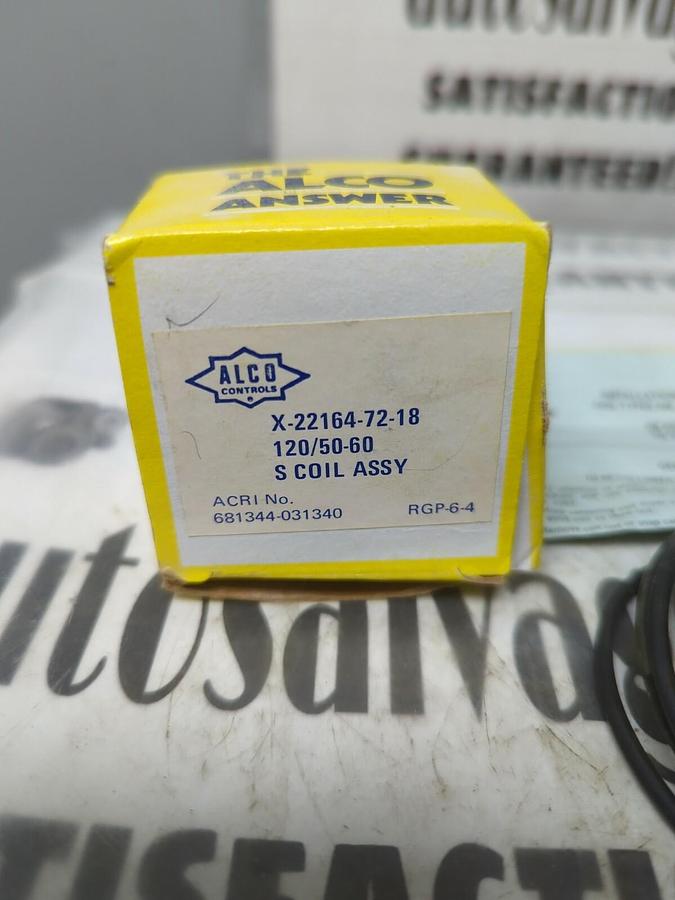 ALCO CONTROLS,X-22164-72-18,COIL ASSEMBLY NOS