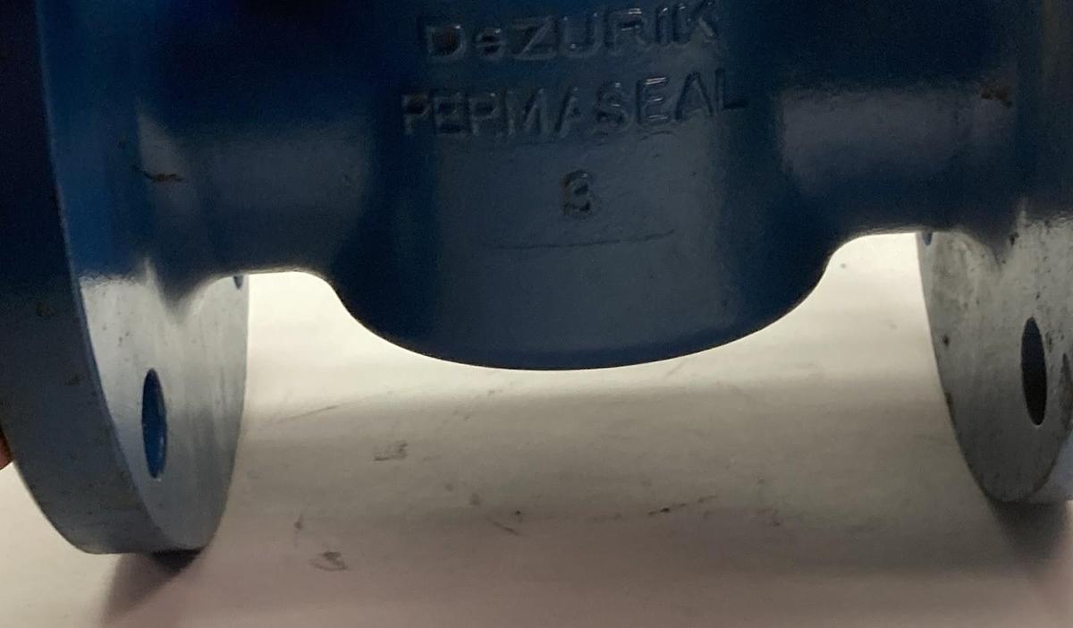 Used DeZURIK,CS 9177123,Size 3 Ball Valve PTFE B16.34