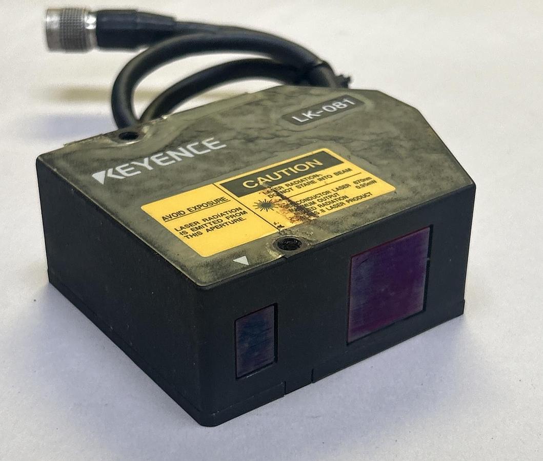 Used KEYENCE,LK-081,LASER SENSOR