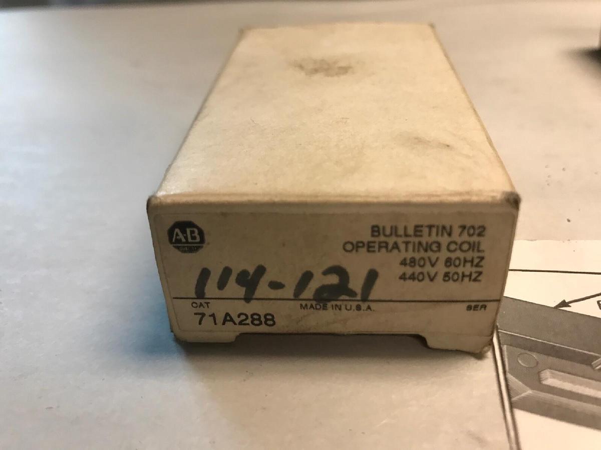 Allen Bradley,71A288,480V Operating Coil lot of 2