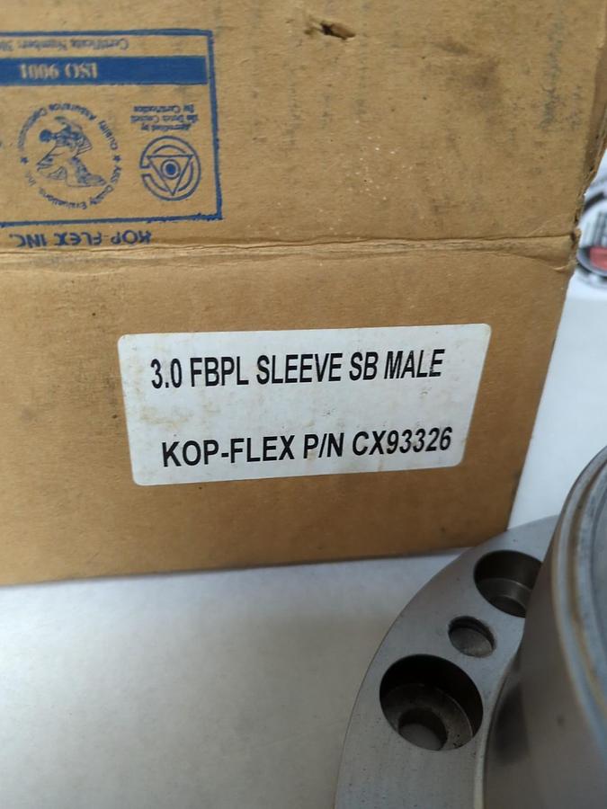 KOP-FLEX,CX93326,3.0 FBPL SLEEVE SB MALE NOS