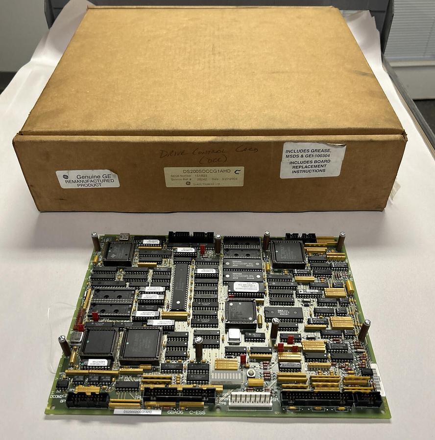 Used GENERAL ELECTRIC,DS200SDCCG1AHD,DRIVE BOARD REFURBISHED
