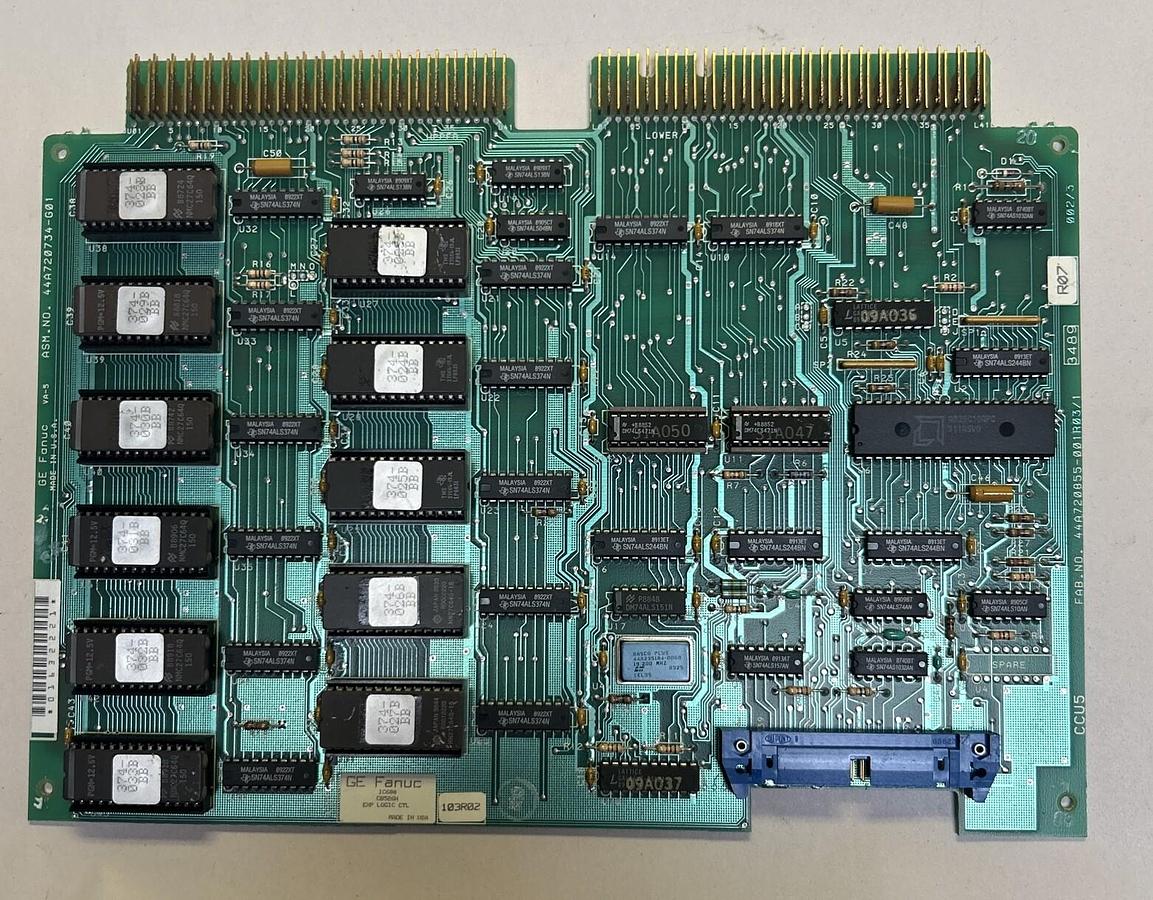 Used GE FANUC,IC600CB526N,EXPANDED LOGIC CONTROL MODULE