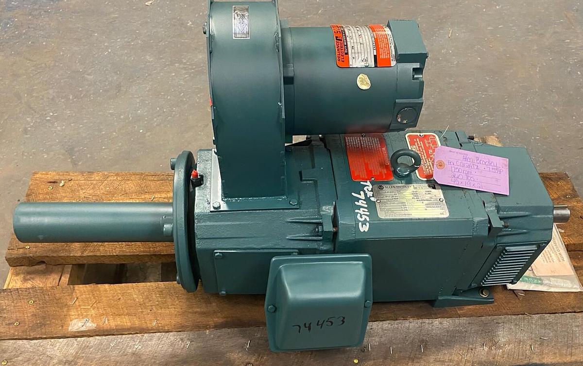 Allen Bradley,C1812ATZ,1325 DC Motor 7.5hp 1750rpm 300VDC