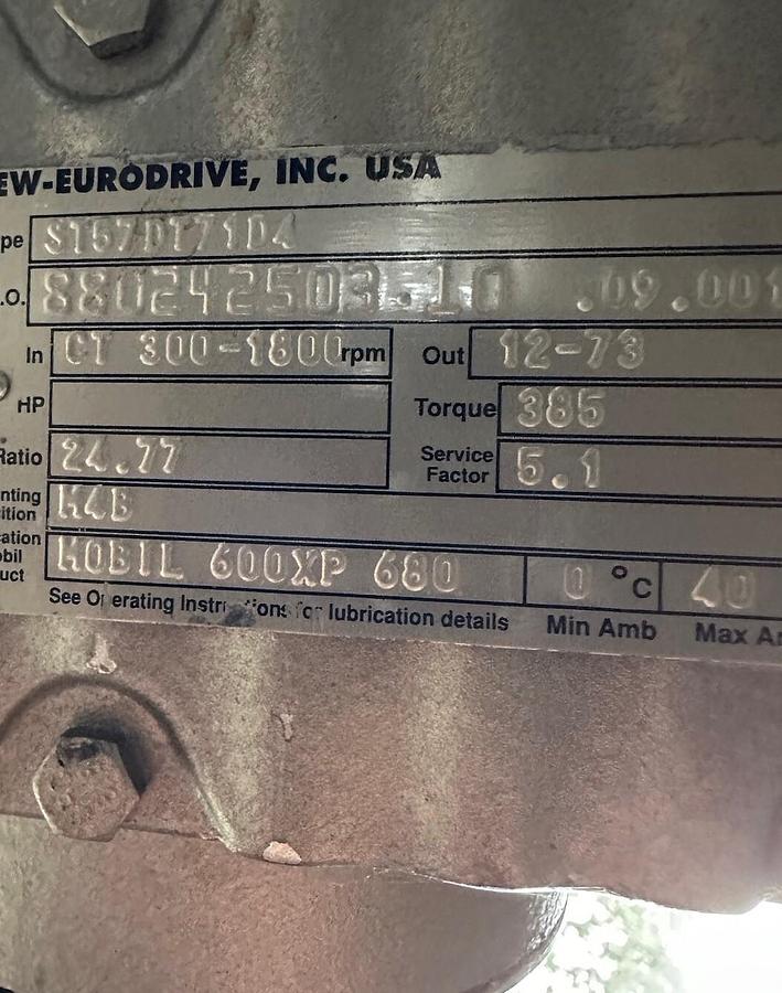 Used Transnorm,TS1500/100,Power Belt Curve 16" Belt 90 Degree Turn