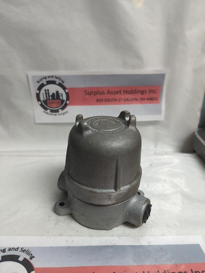 CROUSE-HINDS,CUJC 16,CONDUIT EXPLOSION PROOF HOUSING WITH RELAY NOS