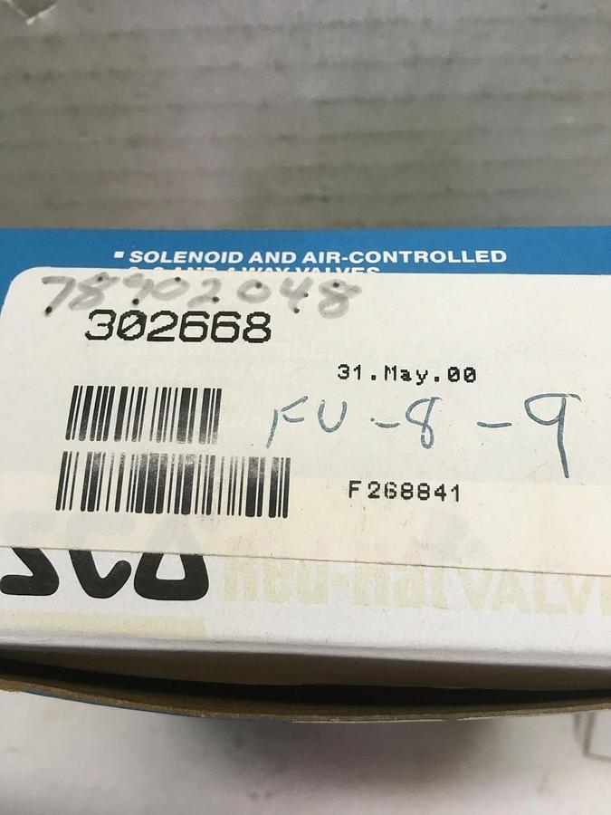 Asco,302668,Solenoid Valve Rebuild Kit Bulletin 8316