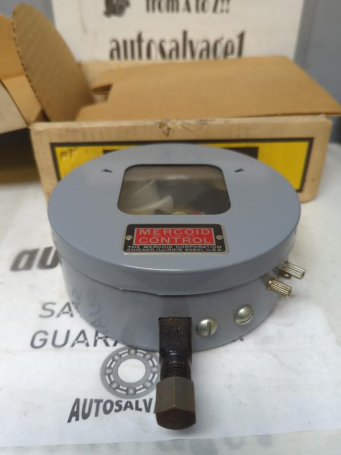 MERCOID CONTROL,DA-21-153 RG-25S,PRESSURE SWITCH NOS