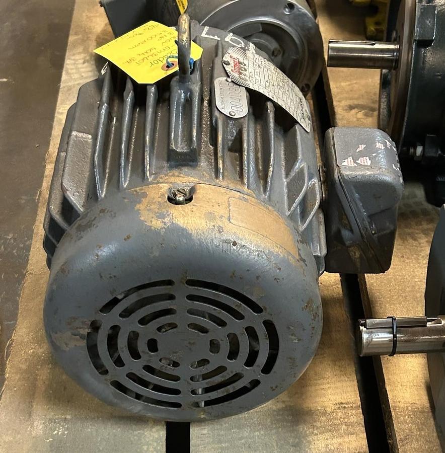 Used BALDOR,EM3660T,SUPER-E MOTOR 3HP 230/460V 3500RPM 3PH 182T FRAME