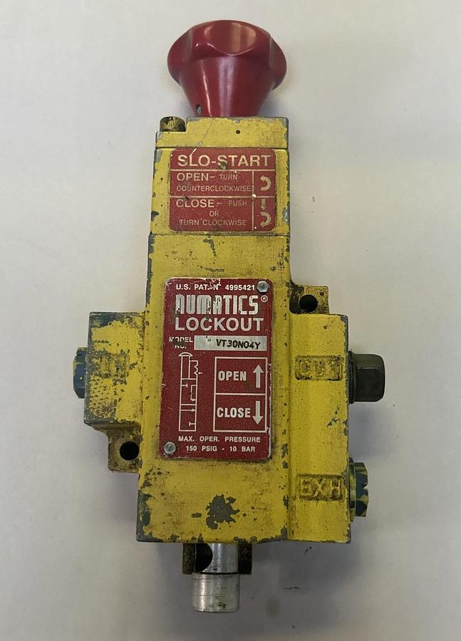 Used NUMATICS,VT30N04Y,SLO-START LOCKOUT VALVE