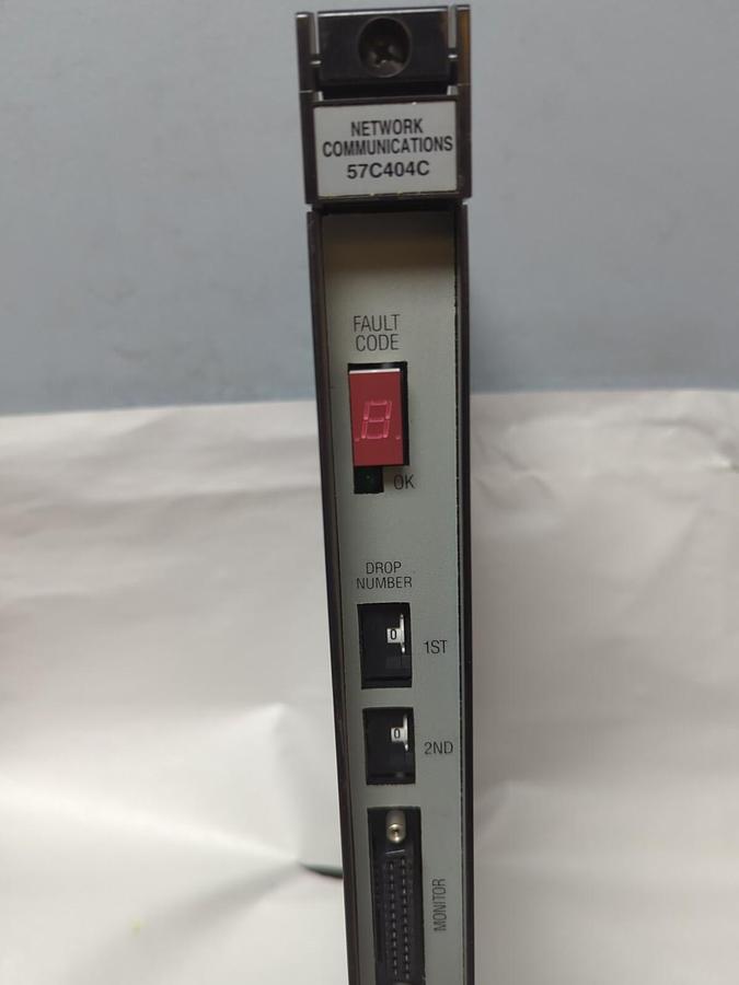 Used RELIANCE ELECTRIC,57404-3,NETWORK COMMINICATIONS MODULE