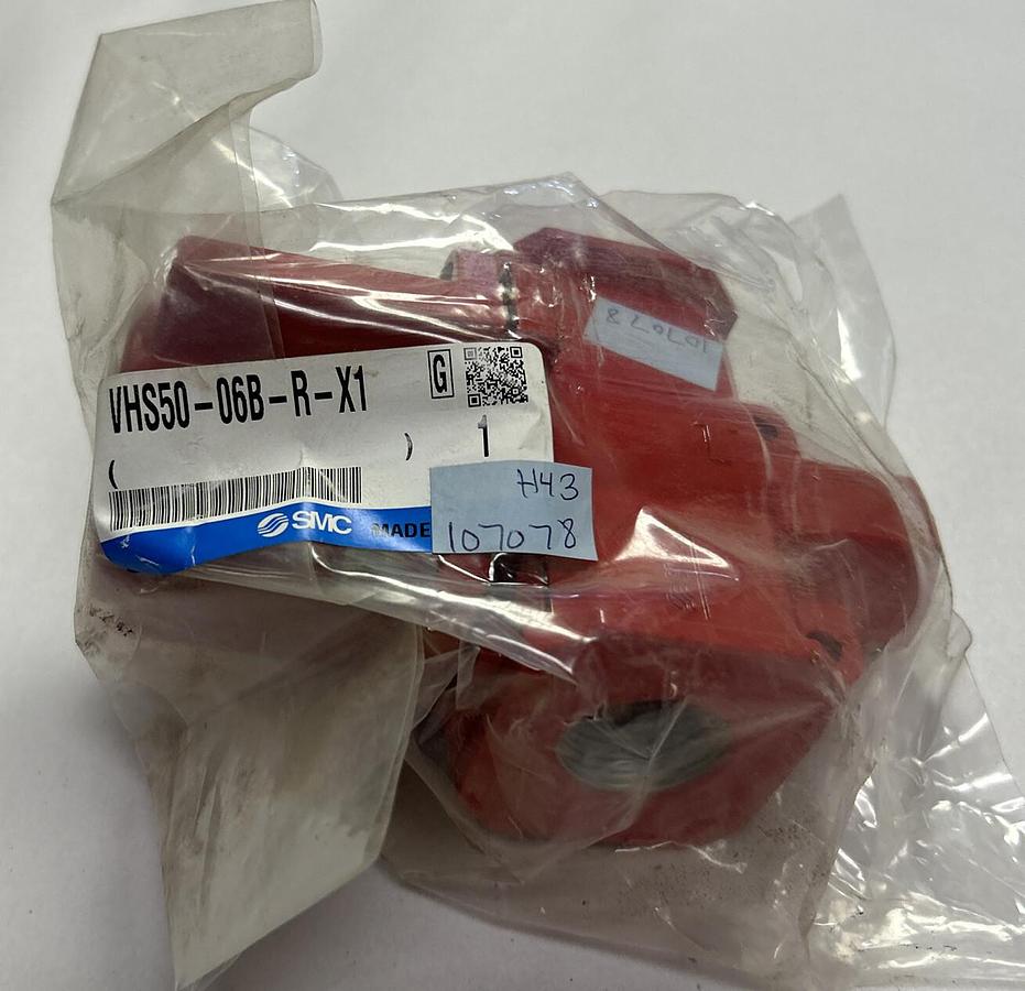 Used SMC,VHS50-06B-R-X1,PRESSURE RELIEF VALVE NEW