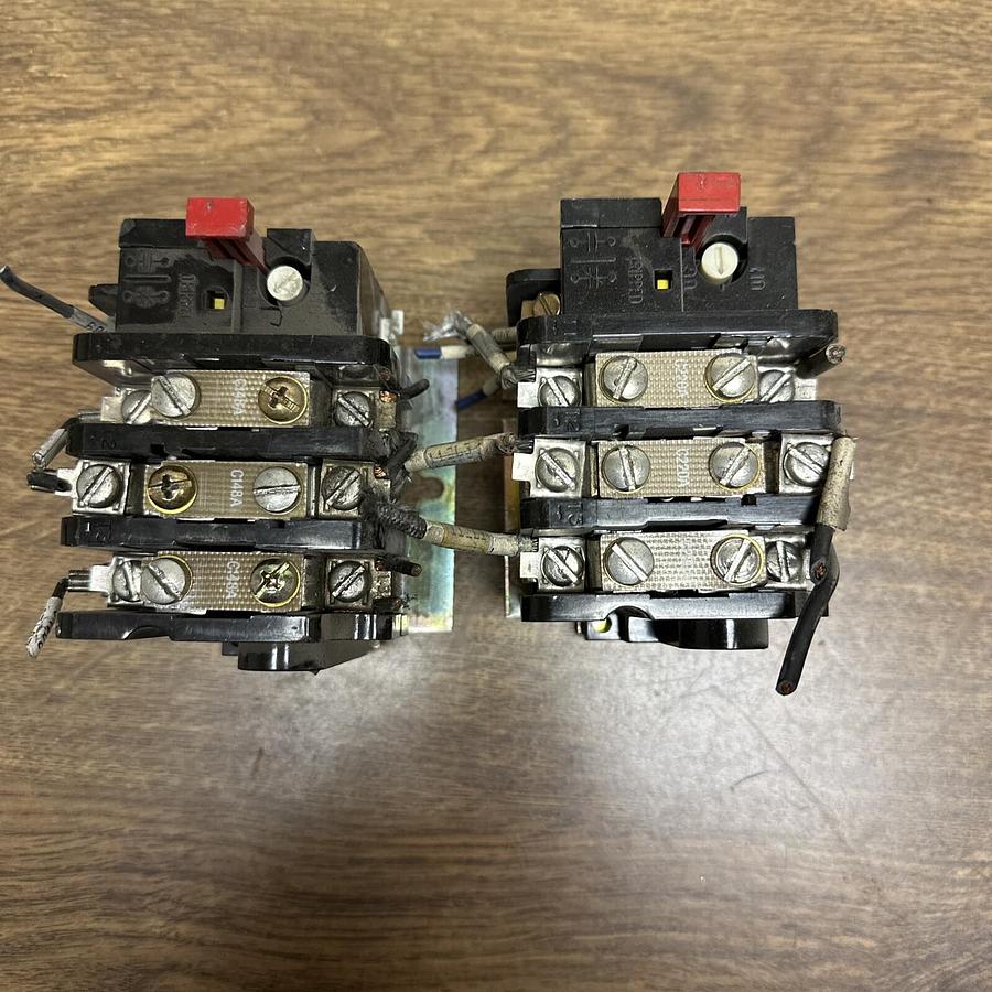 Used GE,CR324C610A,Overload Relay Manual Reset LOT of 2
