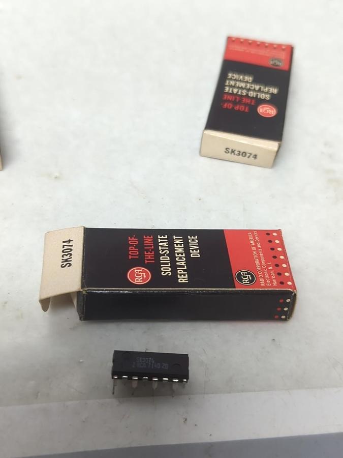 RCA,SK3074,SOLID STATE REPLACEMENT DEVICE LOT OF 3 NOS