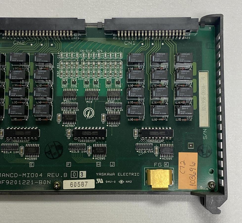 Used Yaskawa,DF9201221-B0N/JANCD-MIO04,Control Board