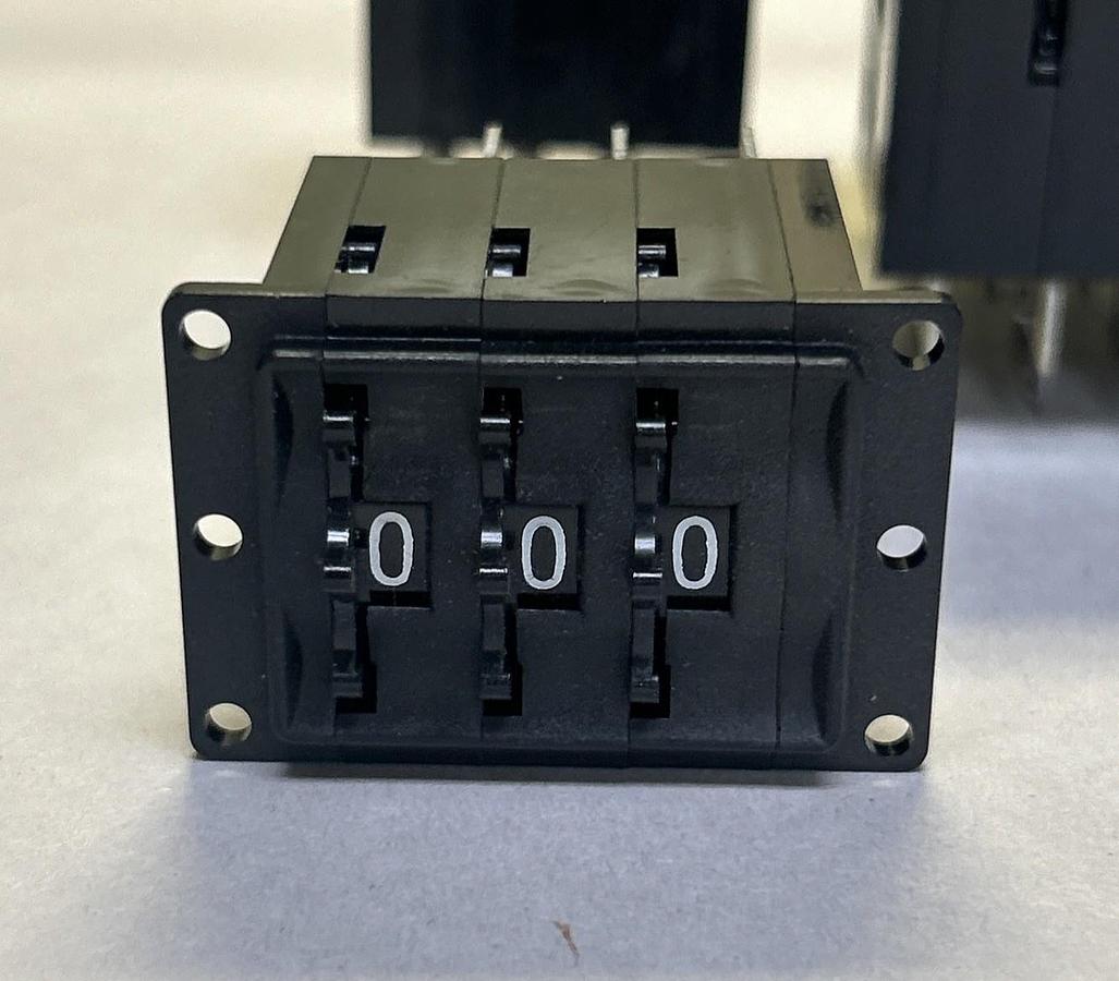 Used C&K,01602,THREE DIGIT COUNTER LOT OF 13