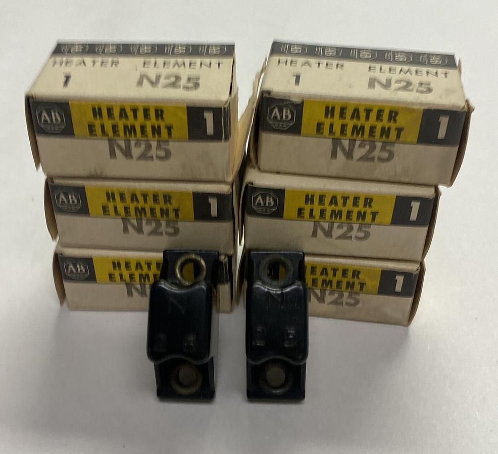 ALLEN BRADLEY,N26,OVERLOAD RELAY HEATER ELEMENT LOT OF 8 NOS