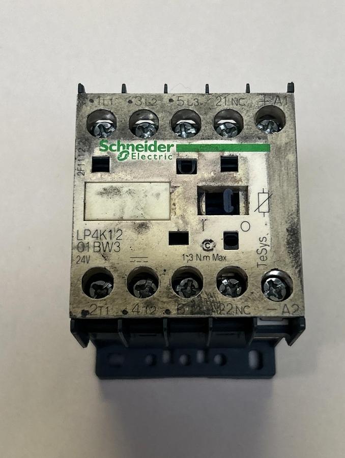 Used SCHNEIDER ELECTRIC,LP4K1201BW3,CONTACTOR