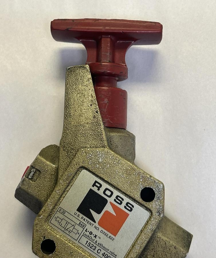 Used ROSS CONTROLS,1523C4002,EXHAUST VALVE LOCK-OUT