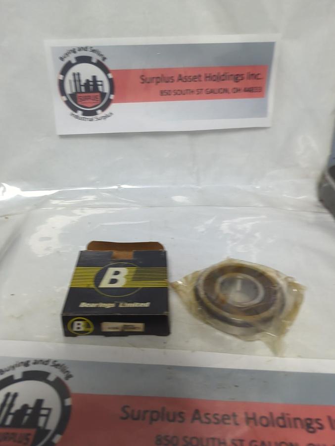 BEARINGS LIMITED,6306 2RSNR C3,SEALED DEEP GROOVE BALL BEARING W/ SNAP RING NOS