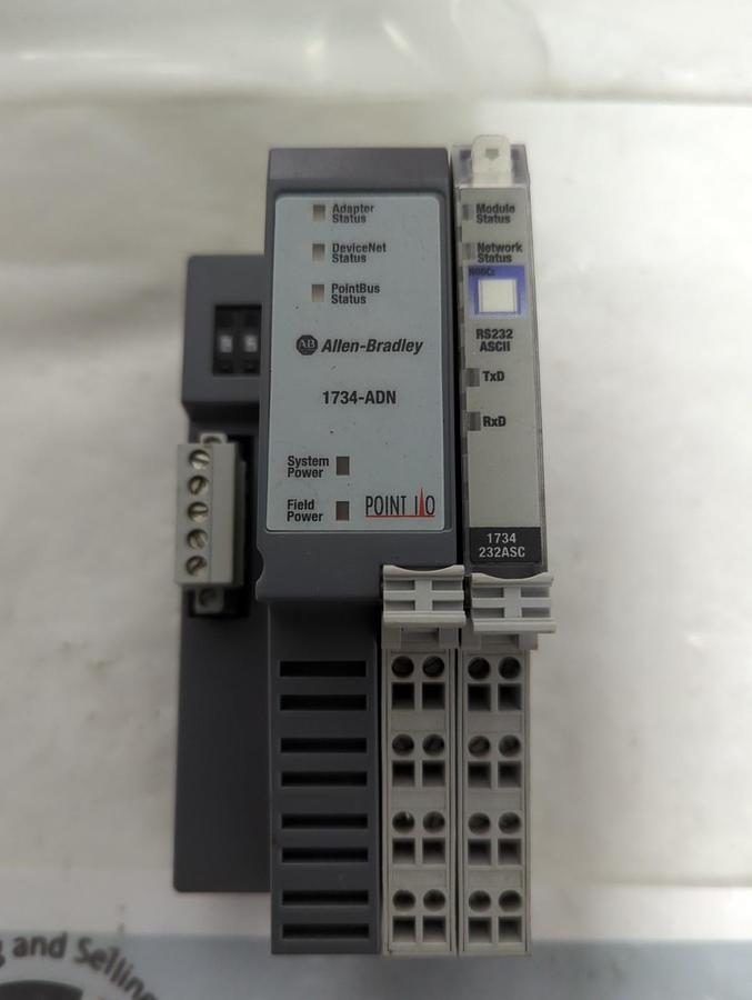 Used ALLEN BRADLEY,1734-ADN,DEVICENET SERIES B NETWORK ADAPTER PRE-OWNED