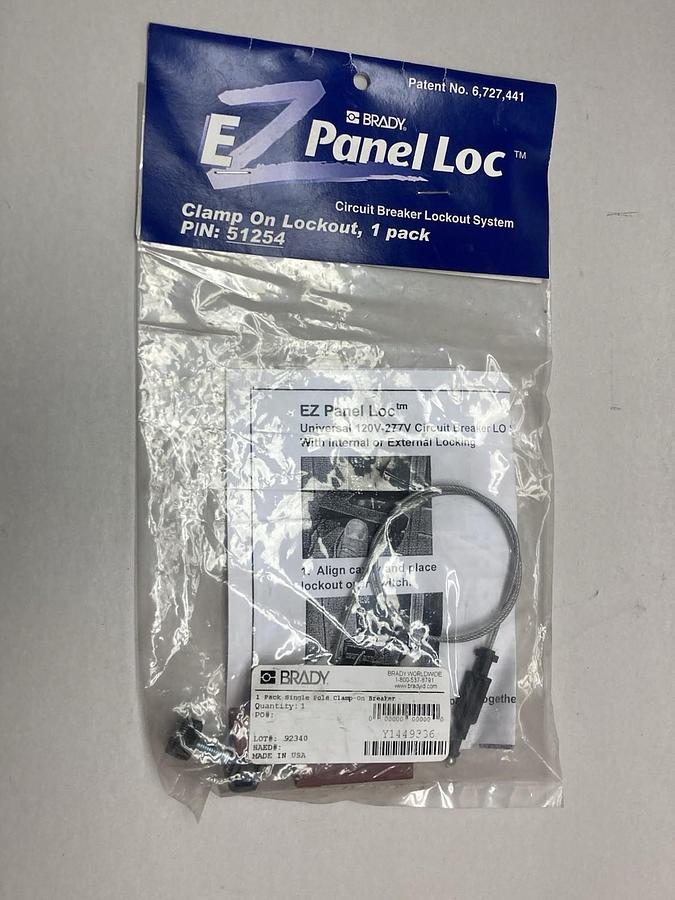 Brady,92340,Single Pole Clamp-On Breaker