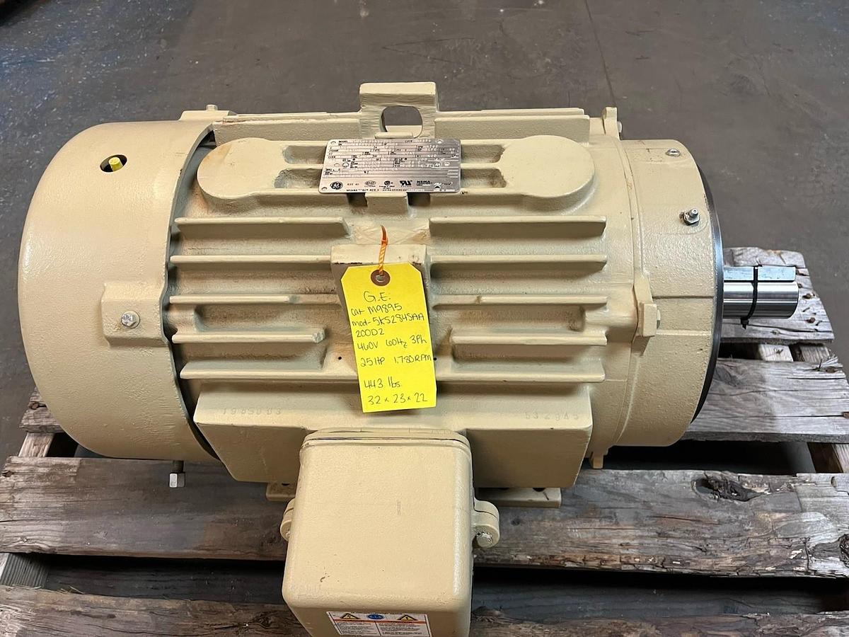 GE,M9895,SEVERE DUTY MOTOR 5KS284SAA200D2 25HP 1780RPM 3PH 284TC