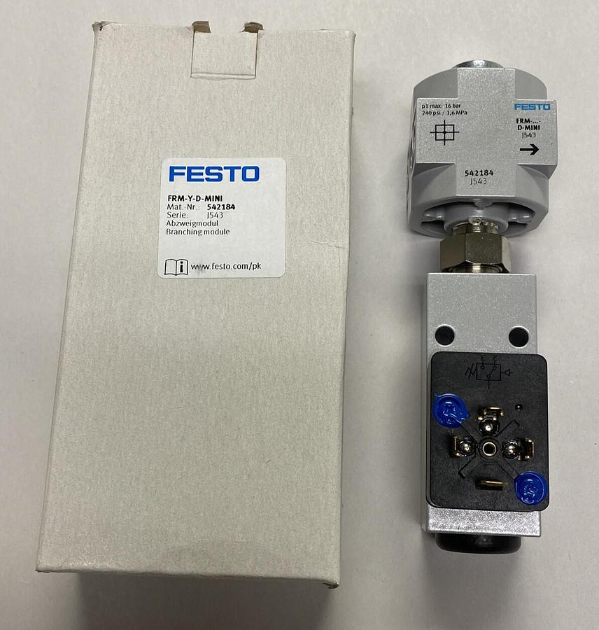 Used FESTO,FRM-Y-D-MINI,BRANCHING MODULE NEW
