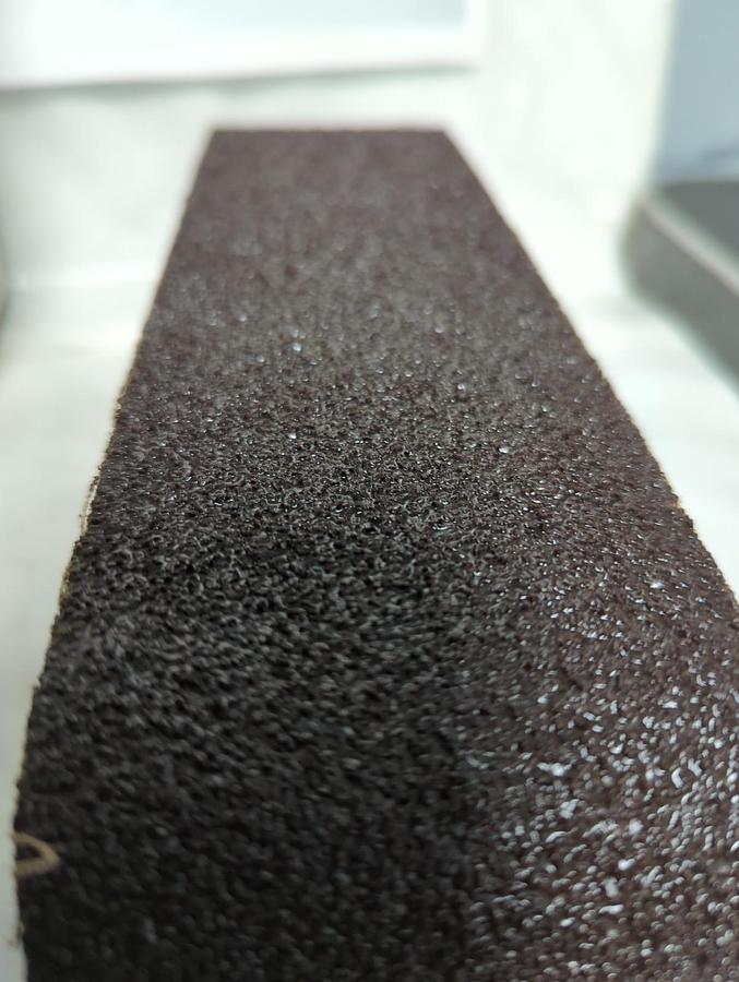 Used SAIT,57500,BLUE LINE INDUSTRIAL ABRASIVE BELTS 3X24 24 GRIT PACK OF 5 NOS
