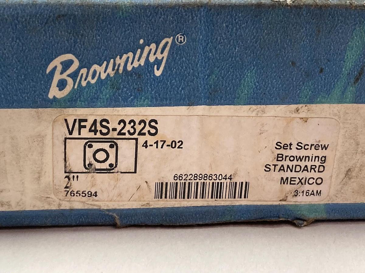 Browning,VF4S-232S,2 Inch 4-Bolt Flange Bearing
