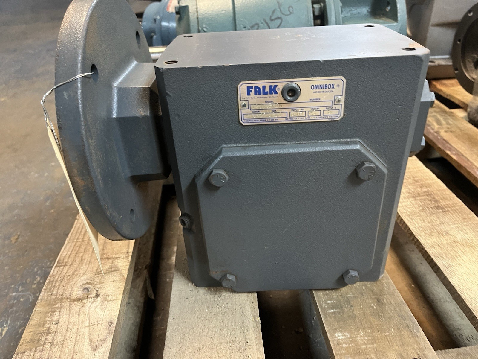 FALK,1300WBM2A,OMNIBOX WORM GEAR REDUCER 6.68HP RATIO 5