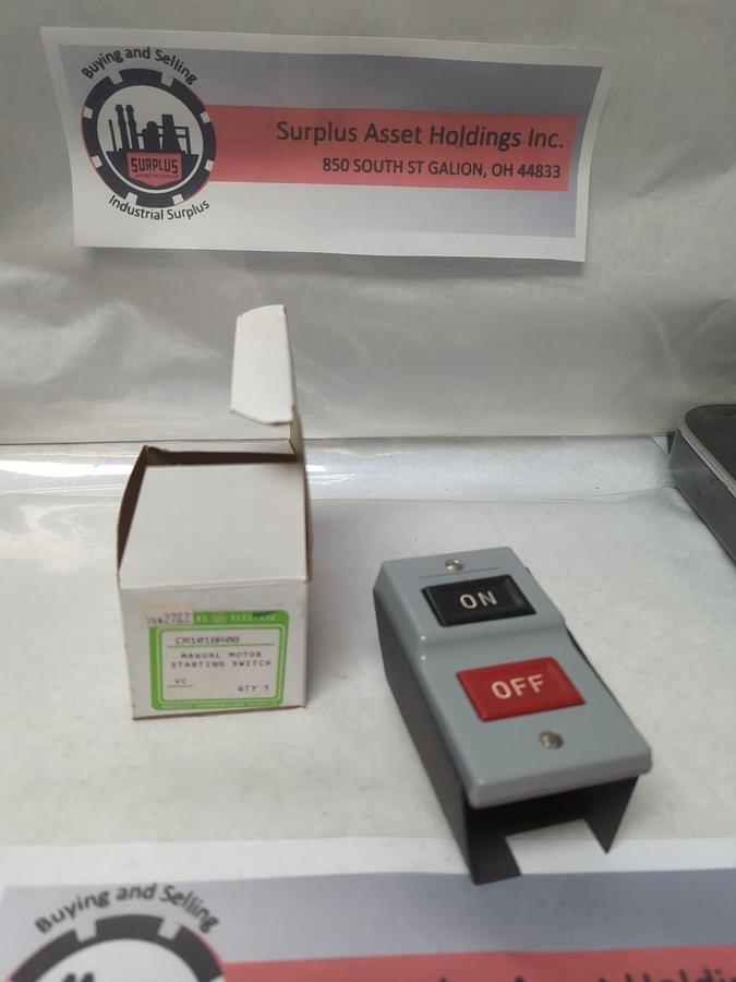 GENERAL ELECTRIC,CR101BA0B,MANUAL MOTOR STARTING SWITCH NOS
