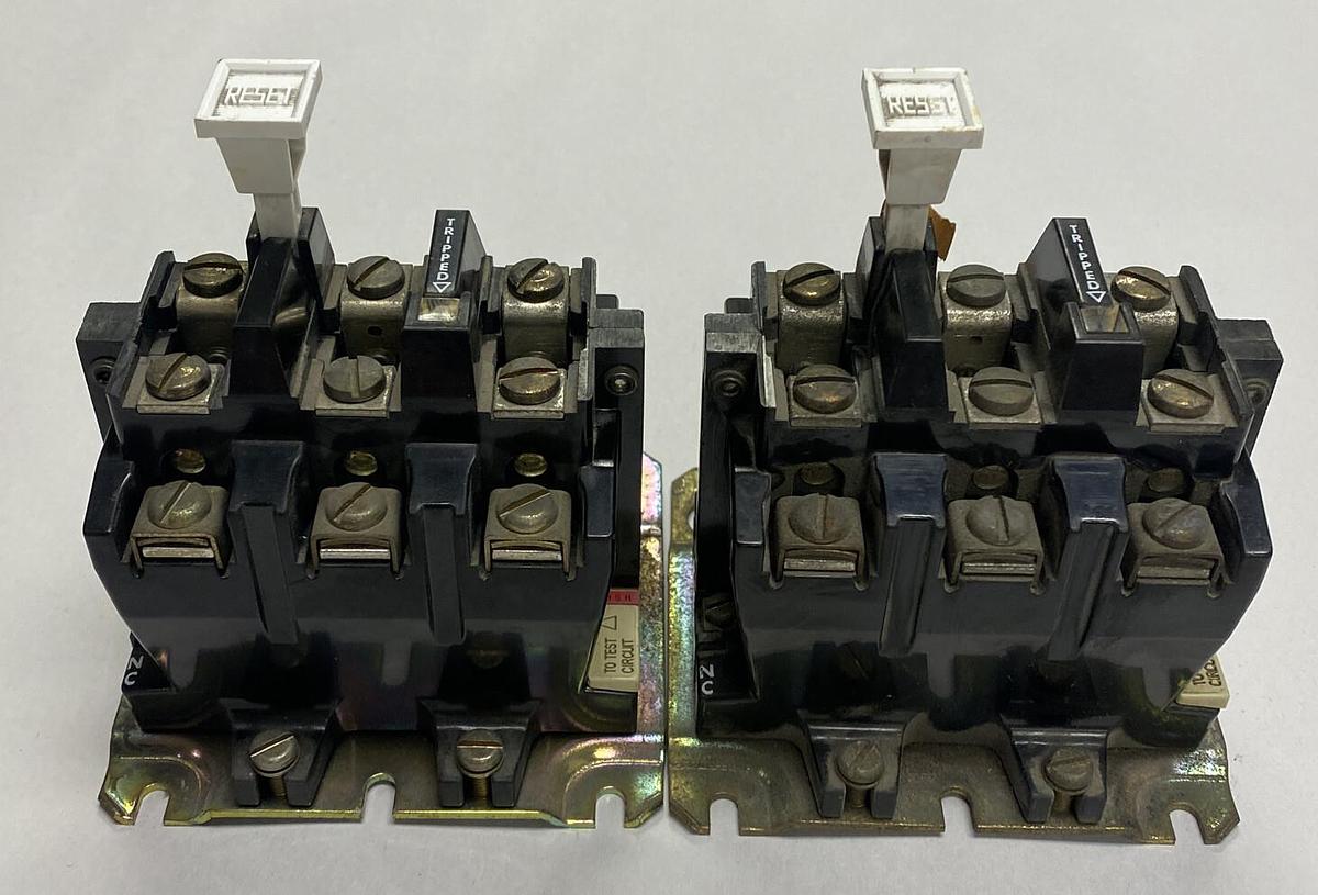 Used Allen-Bradley,592-B0V16,Ser B Relay 120-600V Lot Of 2