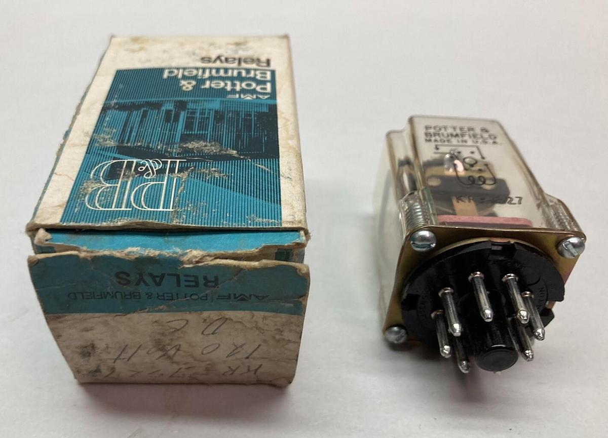 Used Potter & Brumfield,KR-7527,Relay 120V