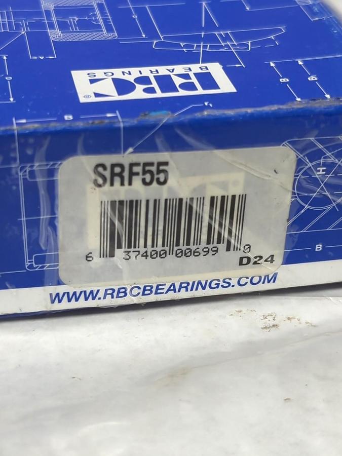 RBC,SRF55,CAGED CAM ROLLER BEARING NOS