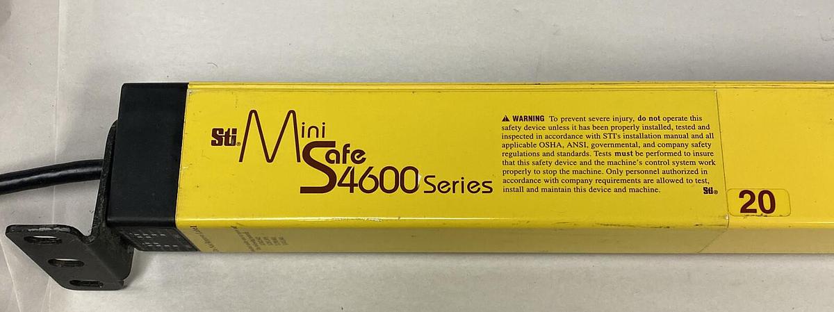 Used STI,MS46LR-20-785-Q1-R-NC-FP-SC1,Light Curtain Receiver