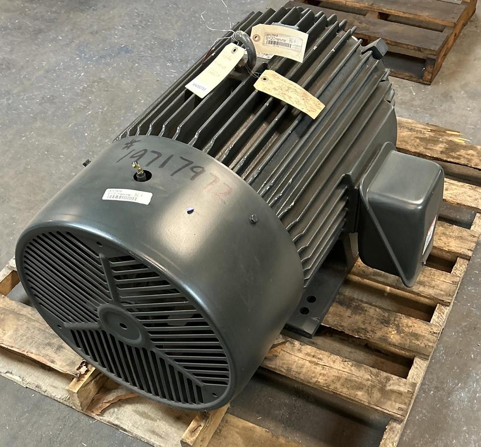 Used TOSHIBA,B1004FLF3USH03,INDUCTION MOTOR 100HP 230/460V 1775RPM 405T FRAME