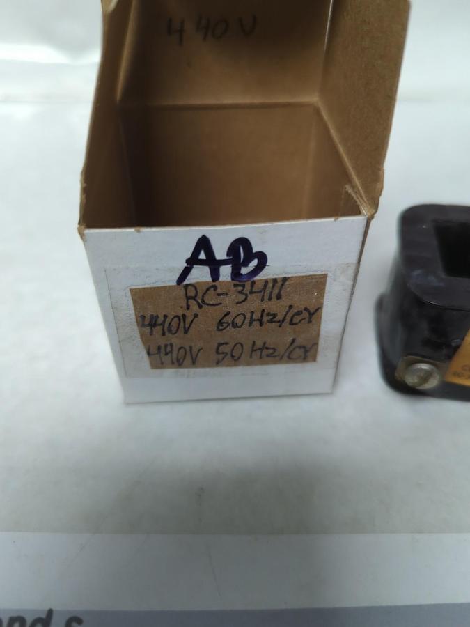 Used ALLEN-BRADLEY,RC3411,COIL 440V 50/60CY PRE-OWNED