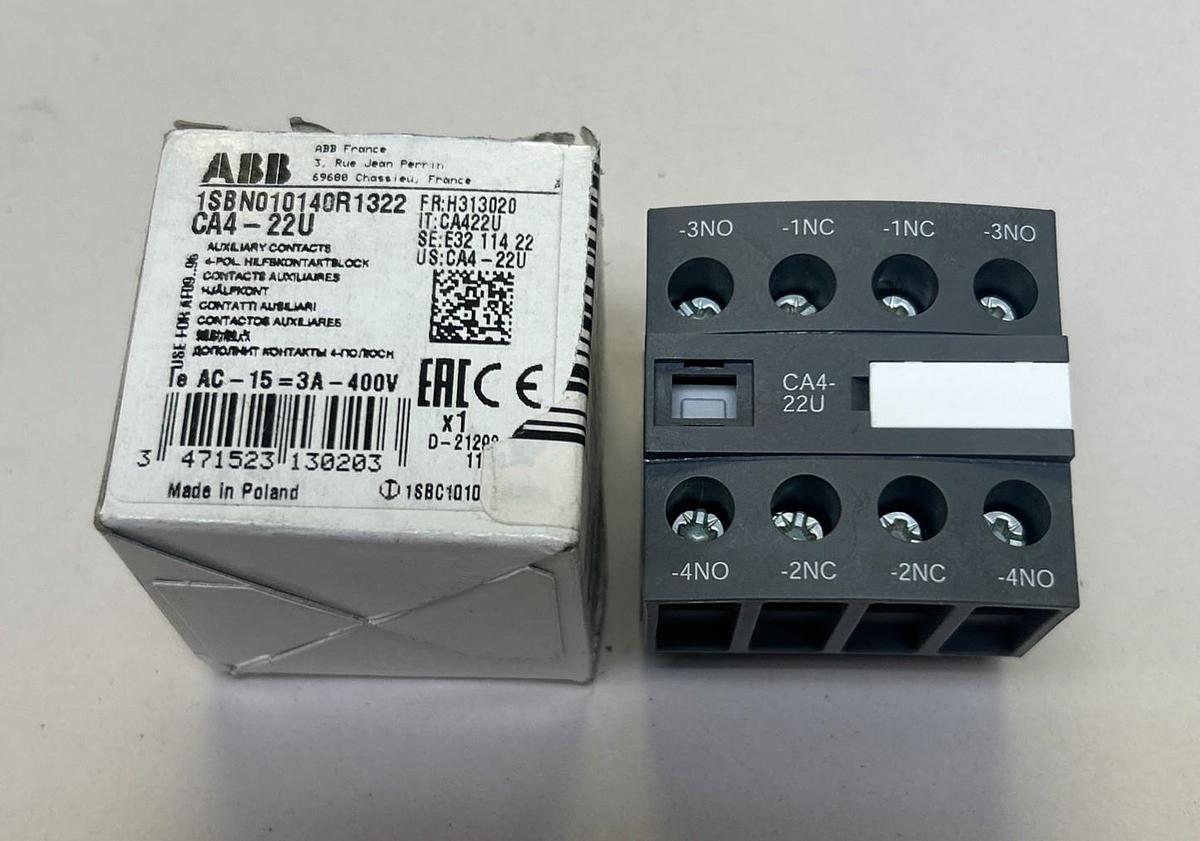 ABB,CA4-22U,AUXILIARY CONTACT NOS