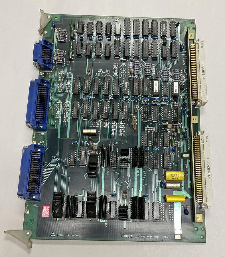 Used MITSUBISHI,BN624A241H02/FX-63A,PC BOARD