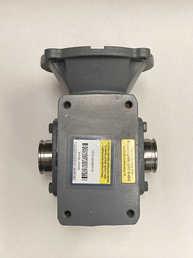 Boston Gear,HF72140KB5HP16,0.81 HP Speed Reducer Ratio 40:1