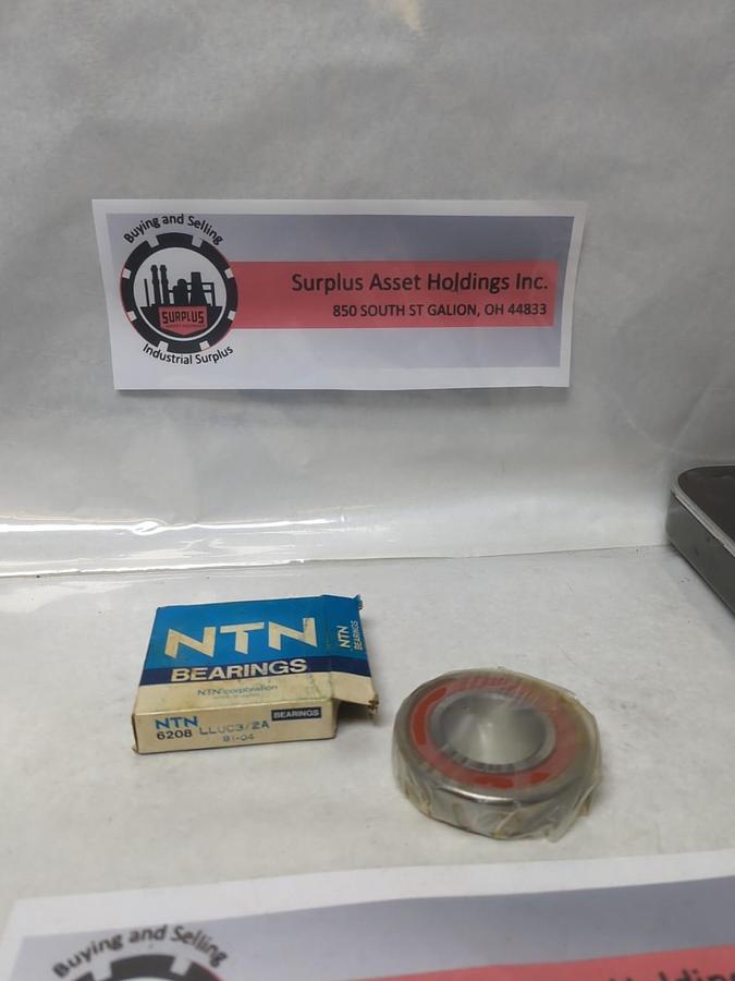NTN,6208LLUC3/2A,DEEP GROOVE BALL BEARING NOS