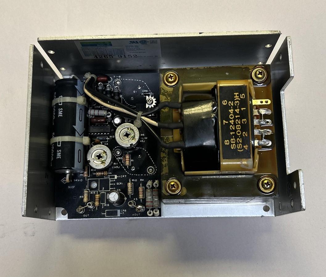 Used EMERSON SOLA,SLS-24-036,REGULATED POWER SUPPLY