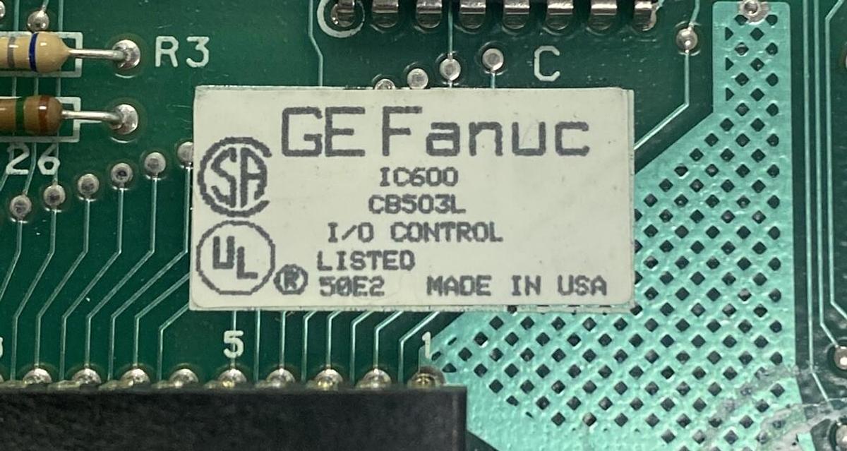 GE FANUC,IC600CB503L,I/O CONTROL BOARD NEW