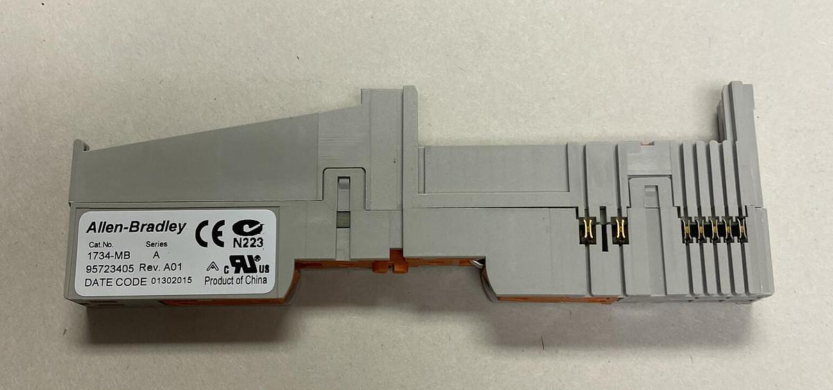 Used ALLEN BRADLEY,1734-MB,SER A MOUNTING BASE LOT OF 10