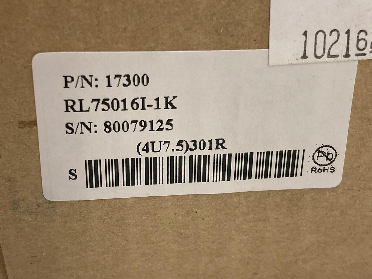 Used Rice Lake,RL75016I-1K,Double Ended Beam Load Cell 1K Pounds