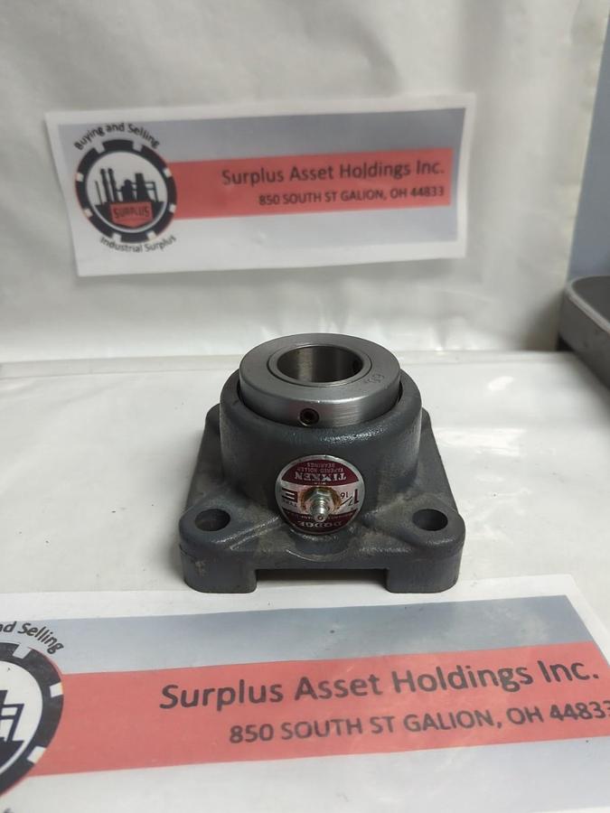 Used DODGE/TIMKEN,TYPE E 1-7/16,FLANGE MOUNT BEARING 4-BOLT 1-7/16 BORE PRE-OWNED